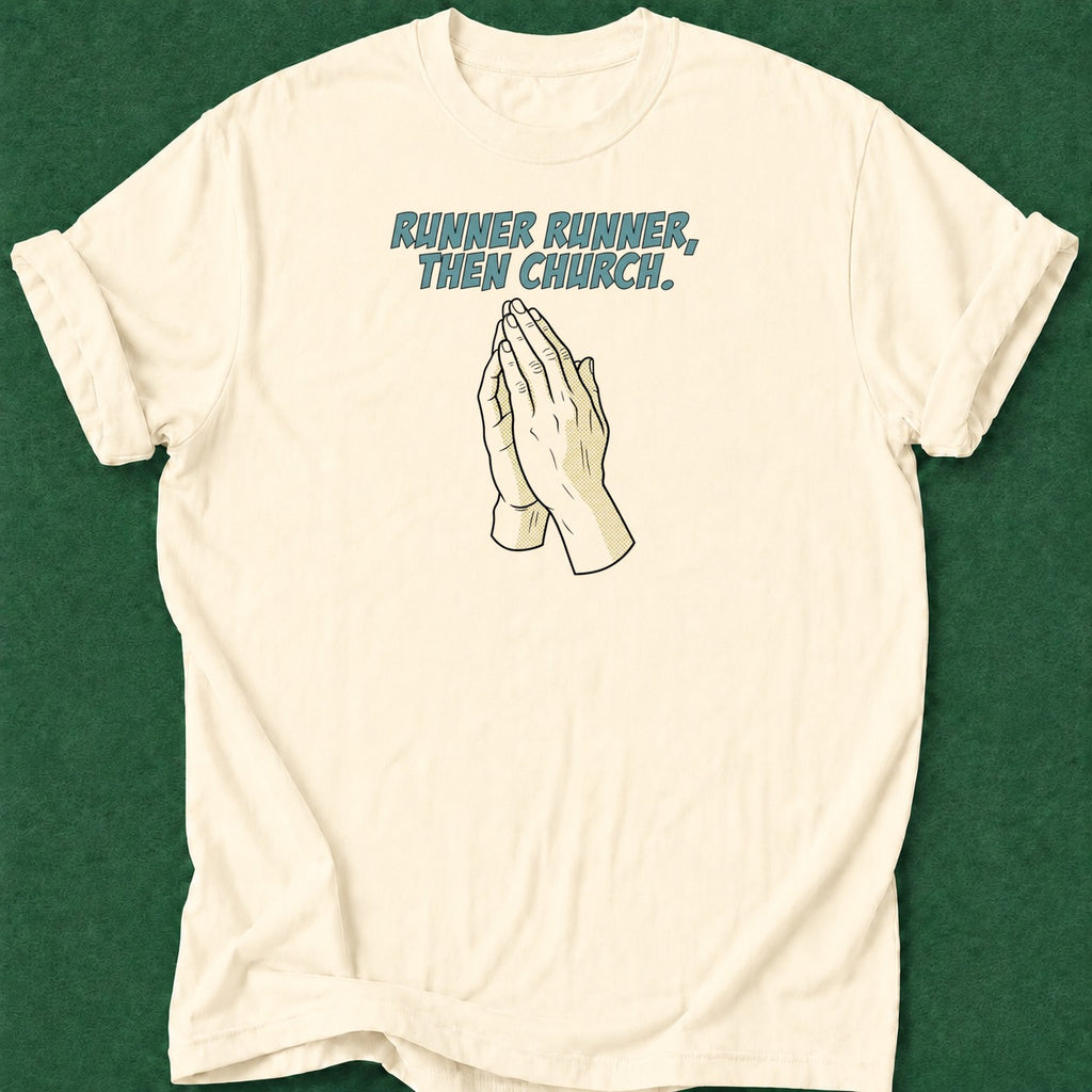 Dead Read Run to Church T-Shirt poker t-shirt design, range, poker night, GTO, card player gift apparel