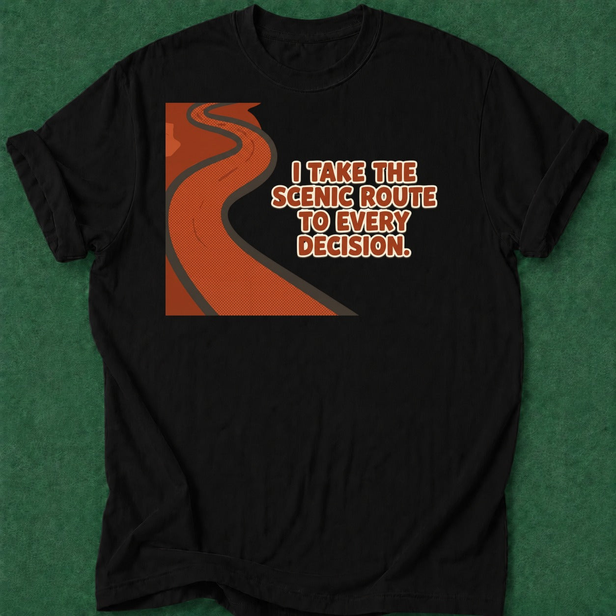 Dead Read Scenic Route T-Shirt poker t-shirt design, hold em, poker gift, vegas trip, poker apparel apparel