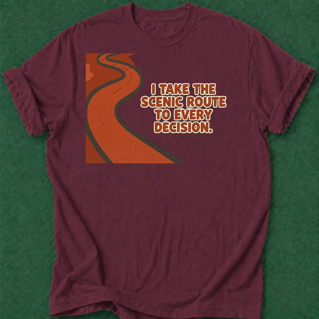 Dead Read Scenic Route T-Shirt poker t-shirt design, hold em, poker gift, vegas trip, poker apparel apparel