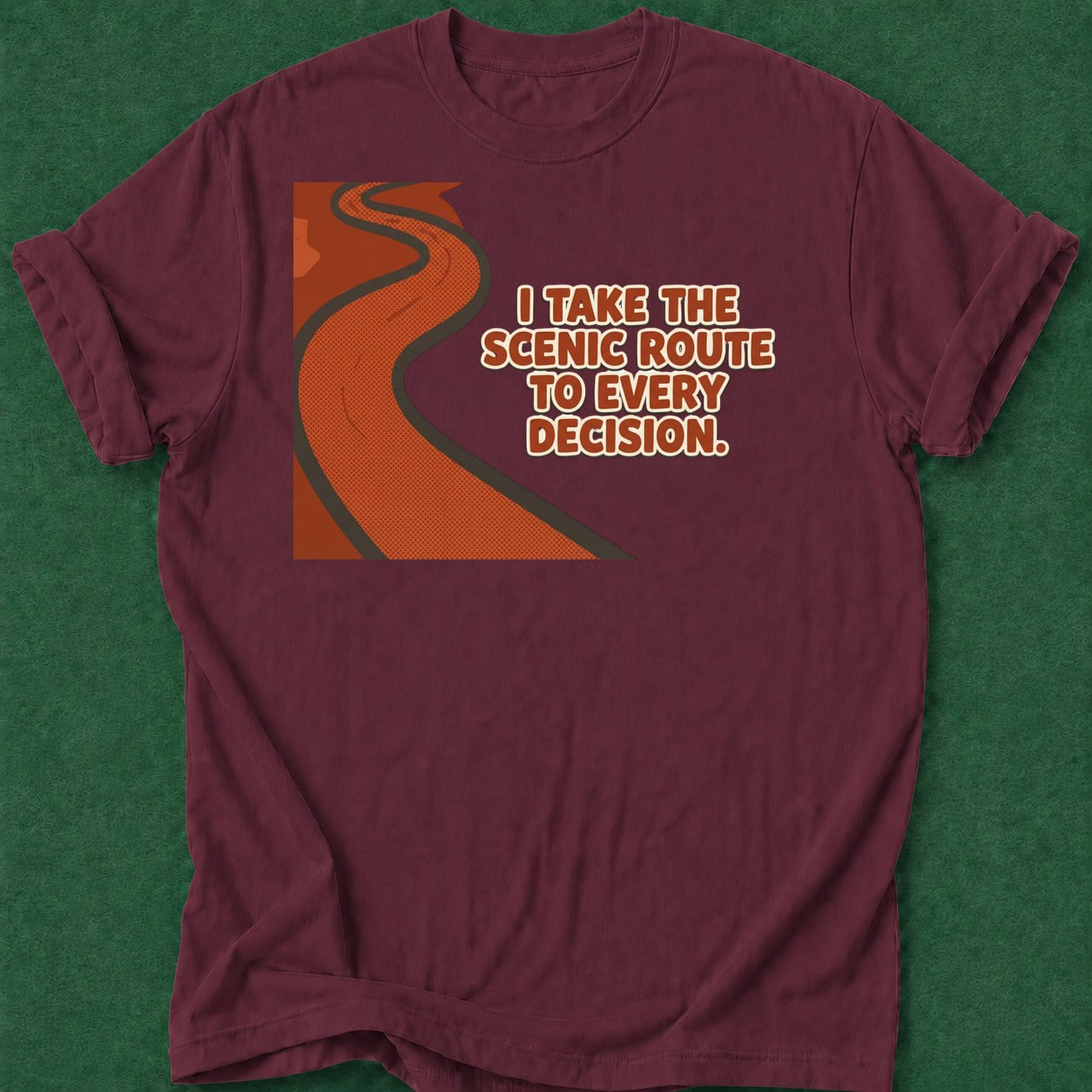 Dead Read Scenic Route T-Shirt poker t-shirt design, hold em, poker gift, vegas trip, poker apparel apparel