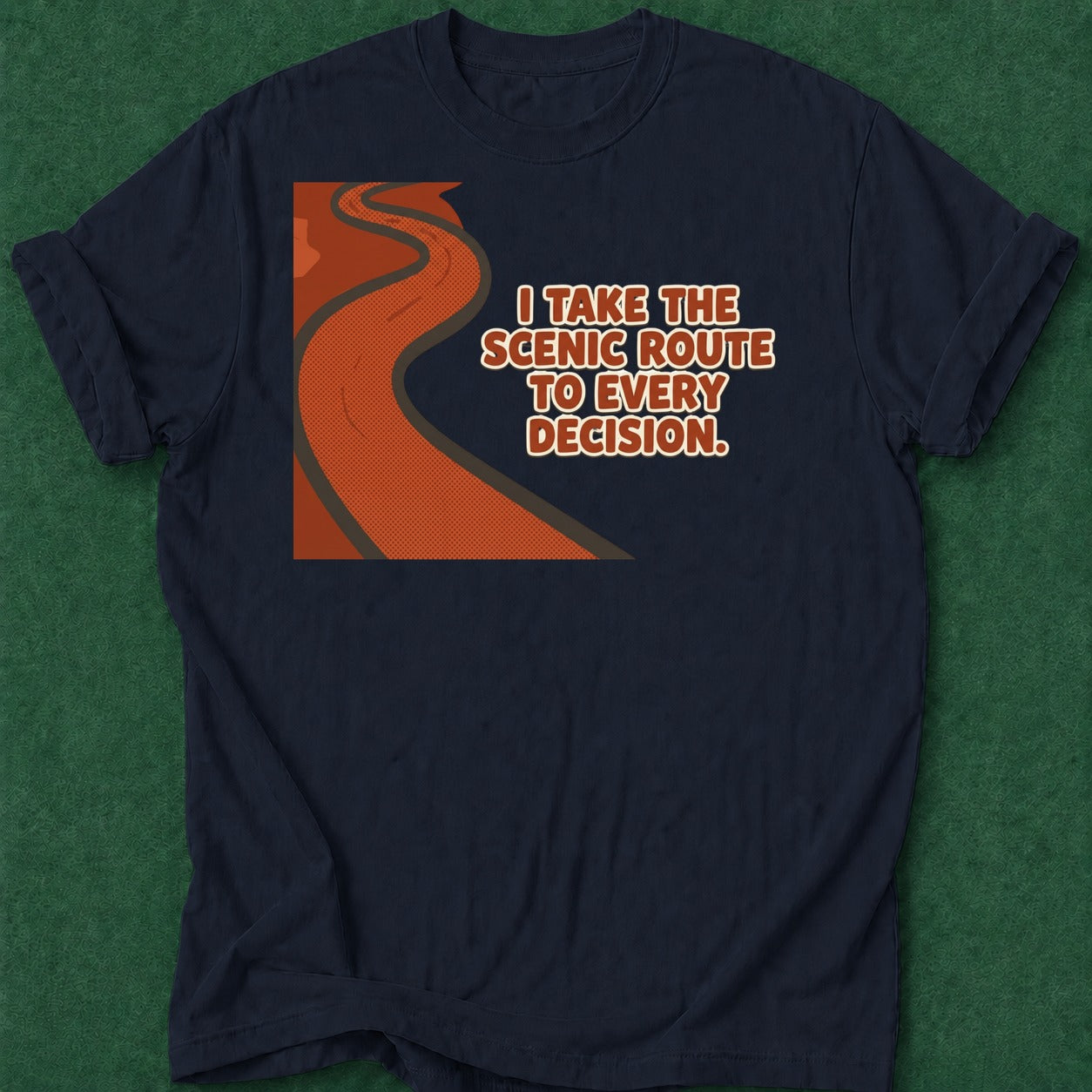 Dead Read Scenic Route T-Shirt poker t-shirt design, hold em, poker gift, vegas trip, poker apparel apparel