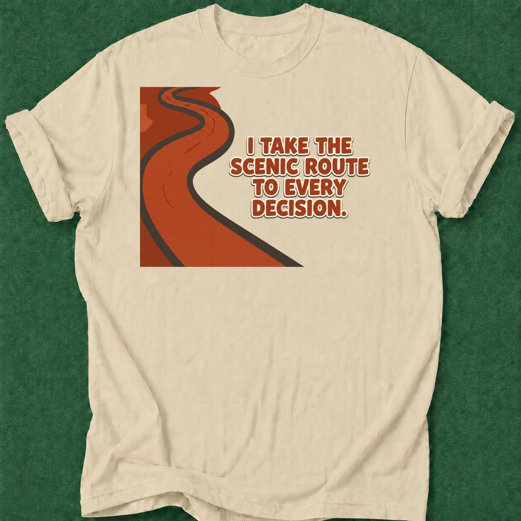 Dead Read Scenic Route T-Shirt poker t-shirt design, hold em, poker gift, vegas trip, poker apparel apparel
