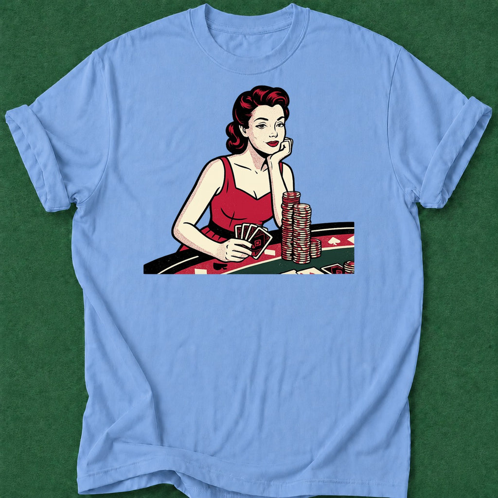 Dead Read She Calls T-Shirt poker t-shirt design, poker humor, fortune, poker gift, hold em apparel