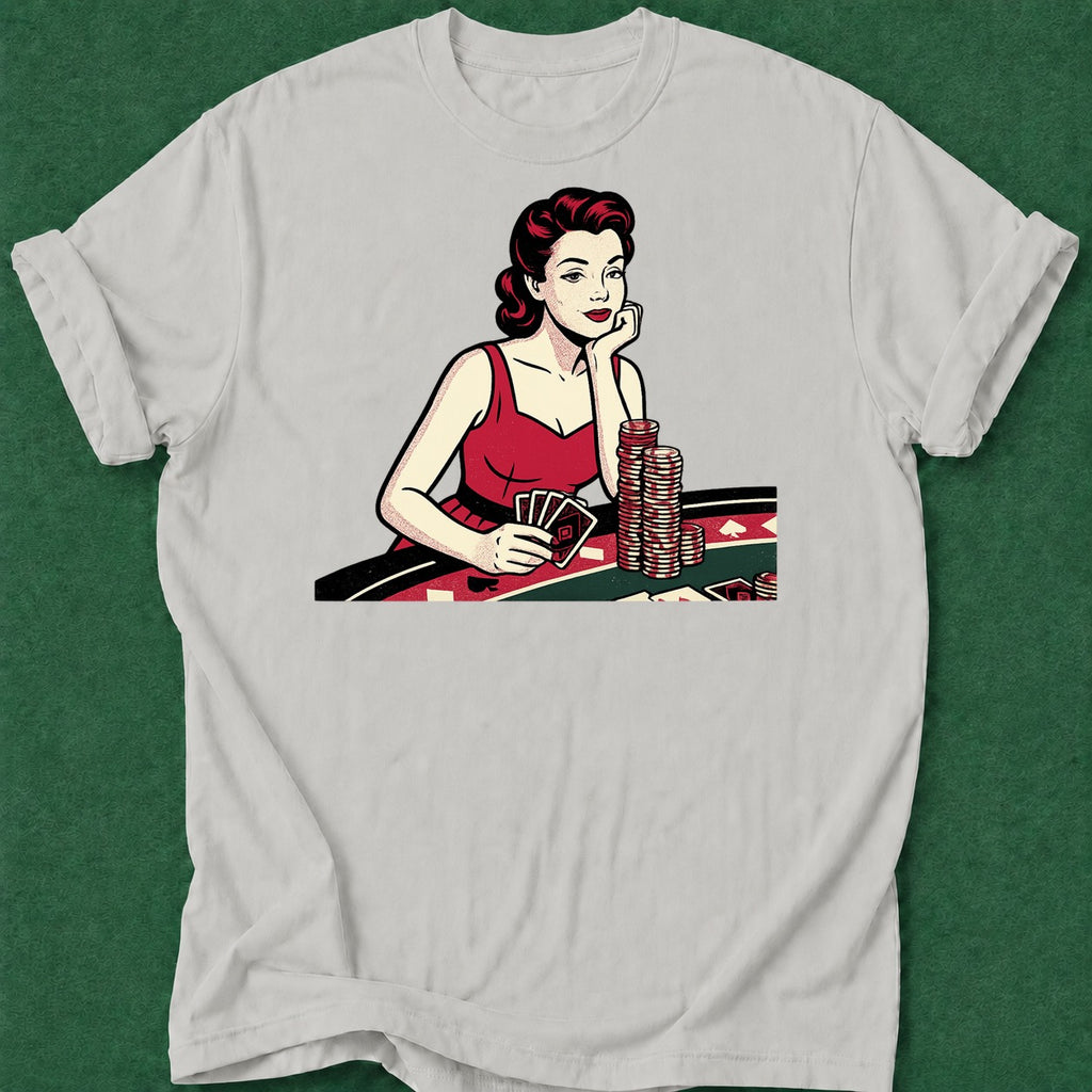 Dead Read She Calls T-Shirt poker t-shirt design, poker humor, fortune, poker gift, hold em apparel