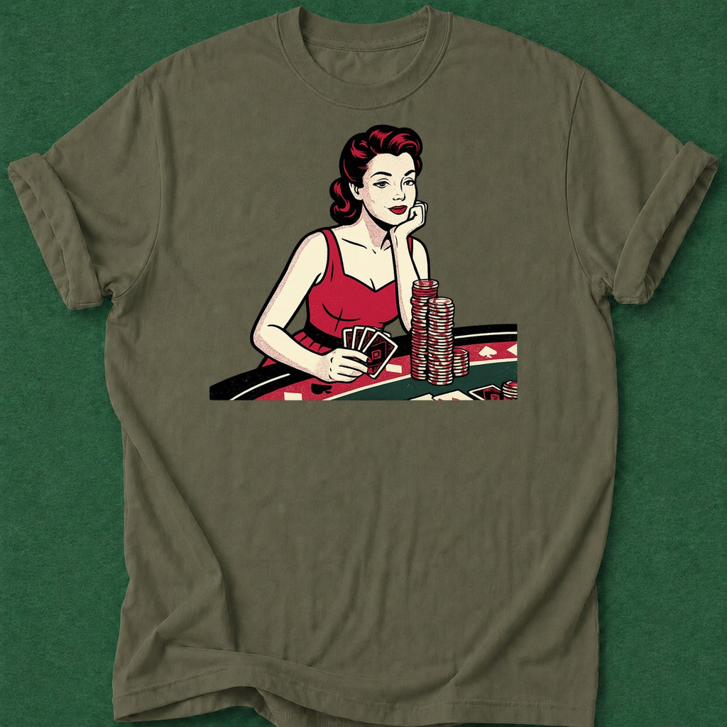 Dead Read She Calls T-Shirt poker t-shirt design, poker humor, fortune, poker gift, hold em apparel
