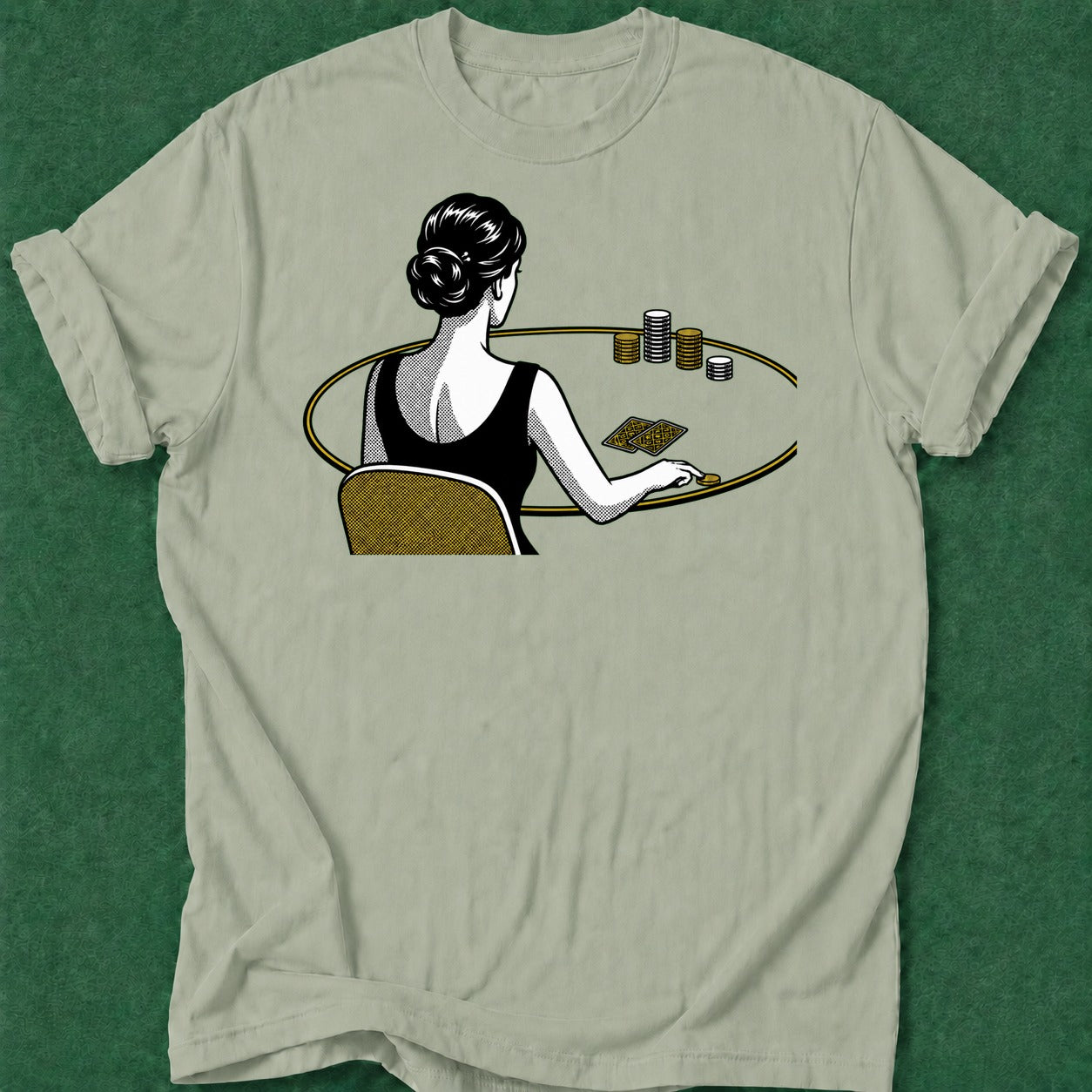 Dead Read She Plays T-Shirt poker t-shirt design, poker night, GTO, poker humor, poker gift apparel