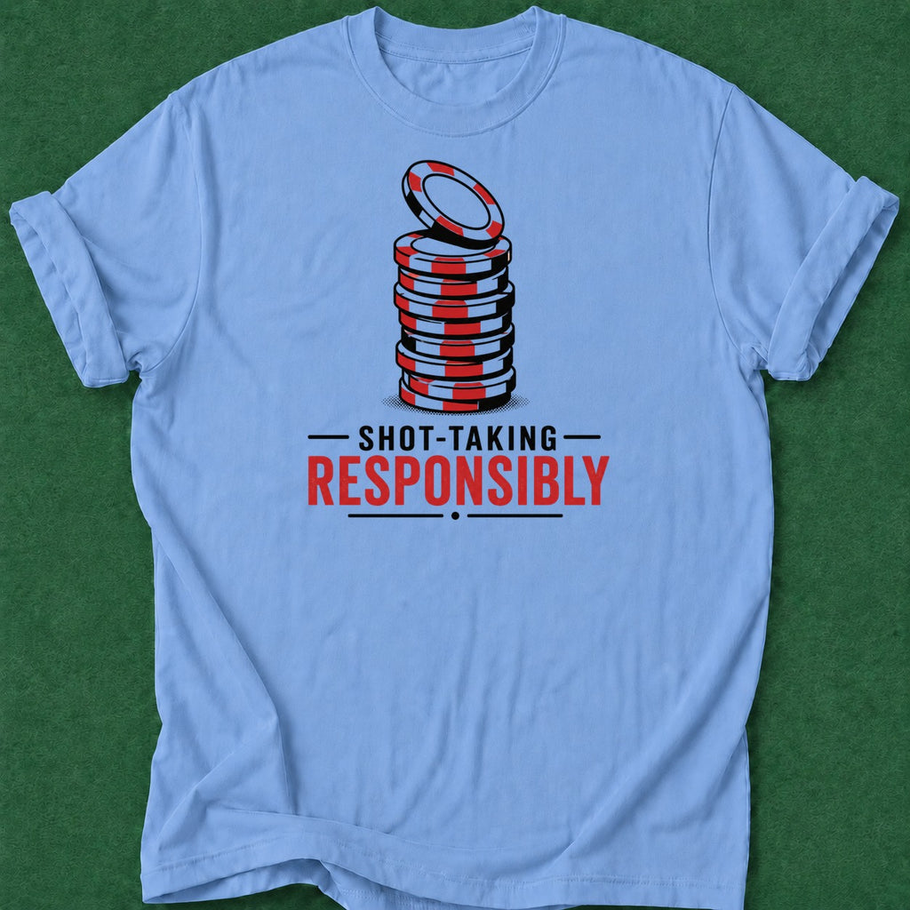 Dead Read Shot Taking T-Shirt poker t-shirt design, gambling gift, poker humor, poker gift, card shark apparel