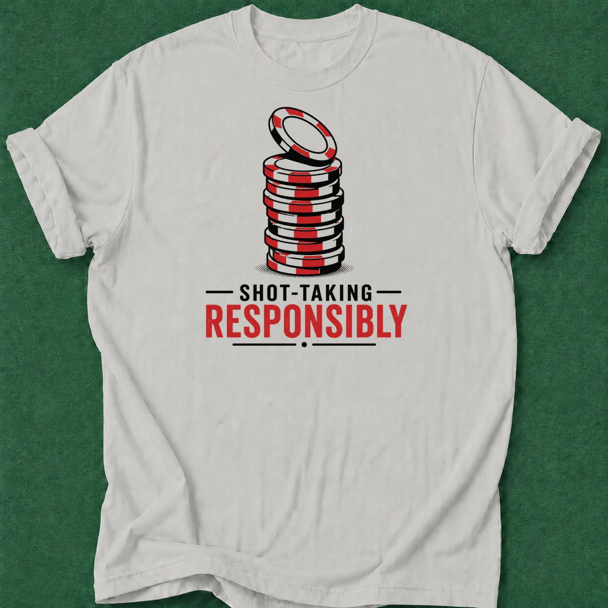 Dead Read Shot Taking T-Shirt poker t-shirt design, gambling gift, poker humor, poker gift, card shark apparel