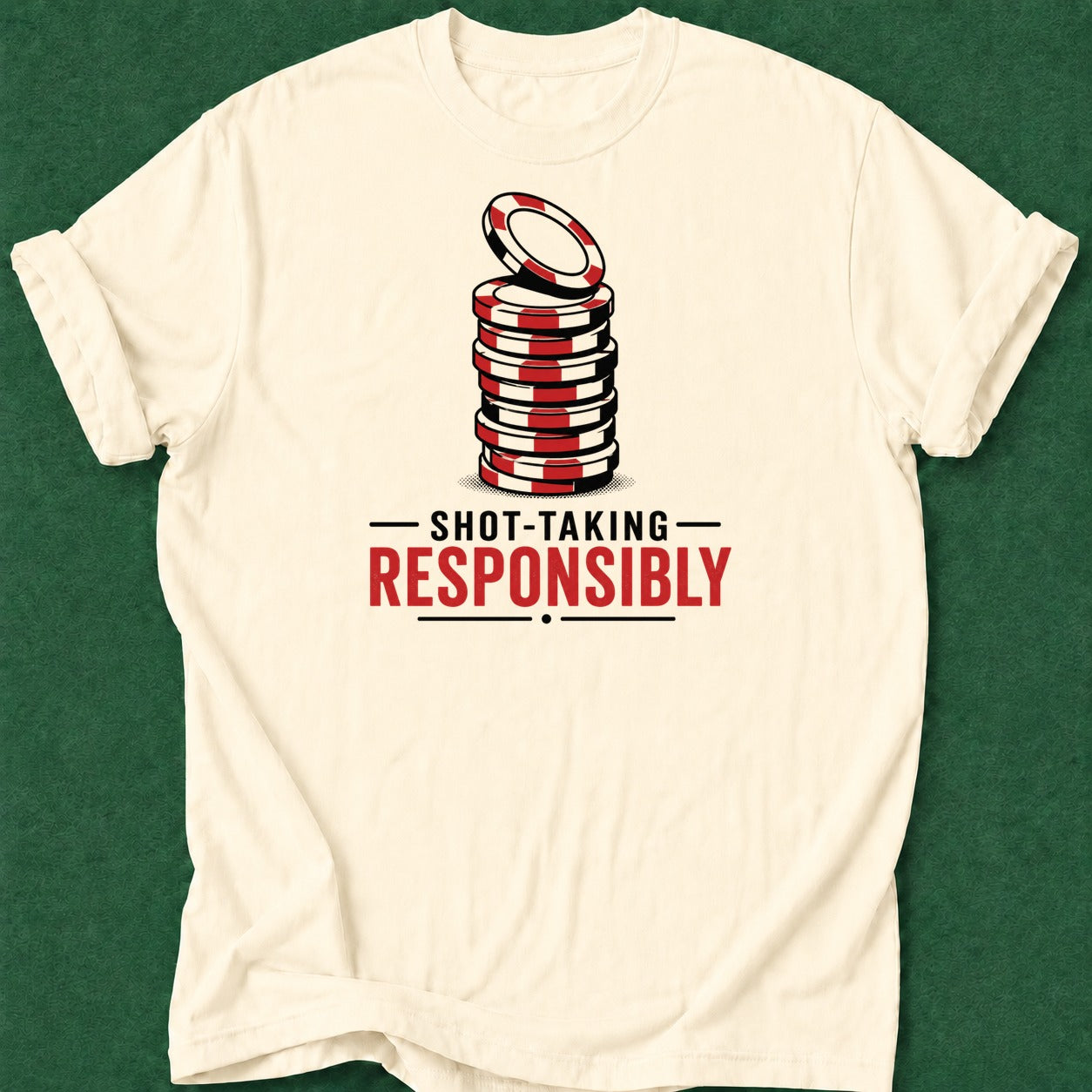 Dead Read Shot Taking T-Shirt poker t-shirt design, gambling gift, poker humor, poker gift, card shark apparel