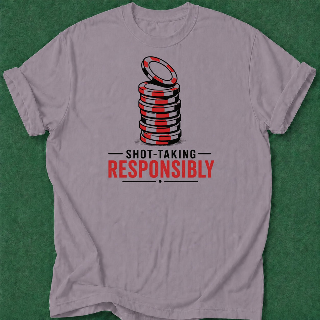 Dead Read Shot Taking T-Shirt poker t-shirt design, gambling gift, poker humor, poker gift, card shark apparel