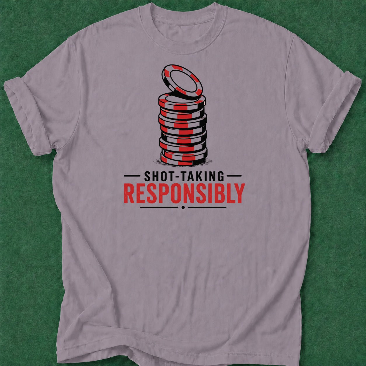 Dead Read Shot Taking T-Shirt poker t-shirt design, gambling gift, poker humor, poker gift, card shark apparel