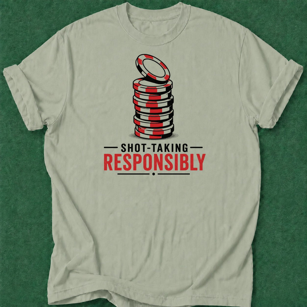 Dead Read Shot Taking T-Shirt poker t-shirt design, gambling gift, poker humor, poker gift, card shark apparel