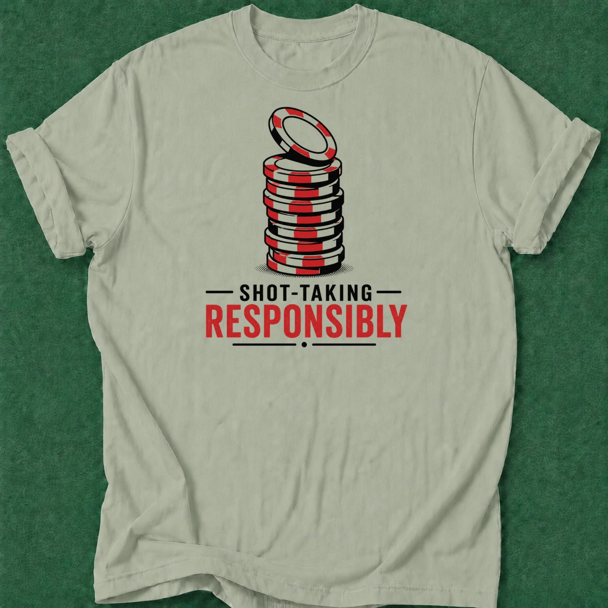 Dead Read Shot Taking T-Shirt poker t-shirt design, gambling gift, poker humor, poker gift, card shark apparel