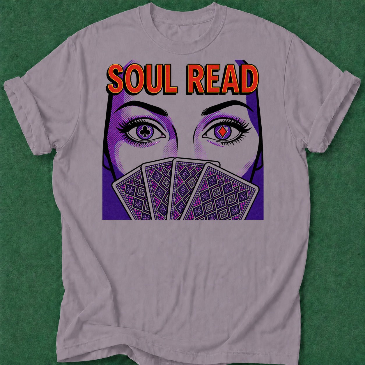 Dead Read Soul Read T-Shirt poker t-shirt design, tournament poker, bluff read, table talk, cash game apparel