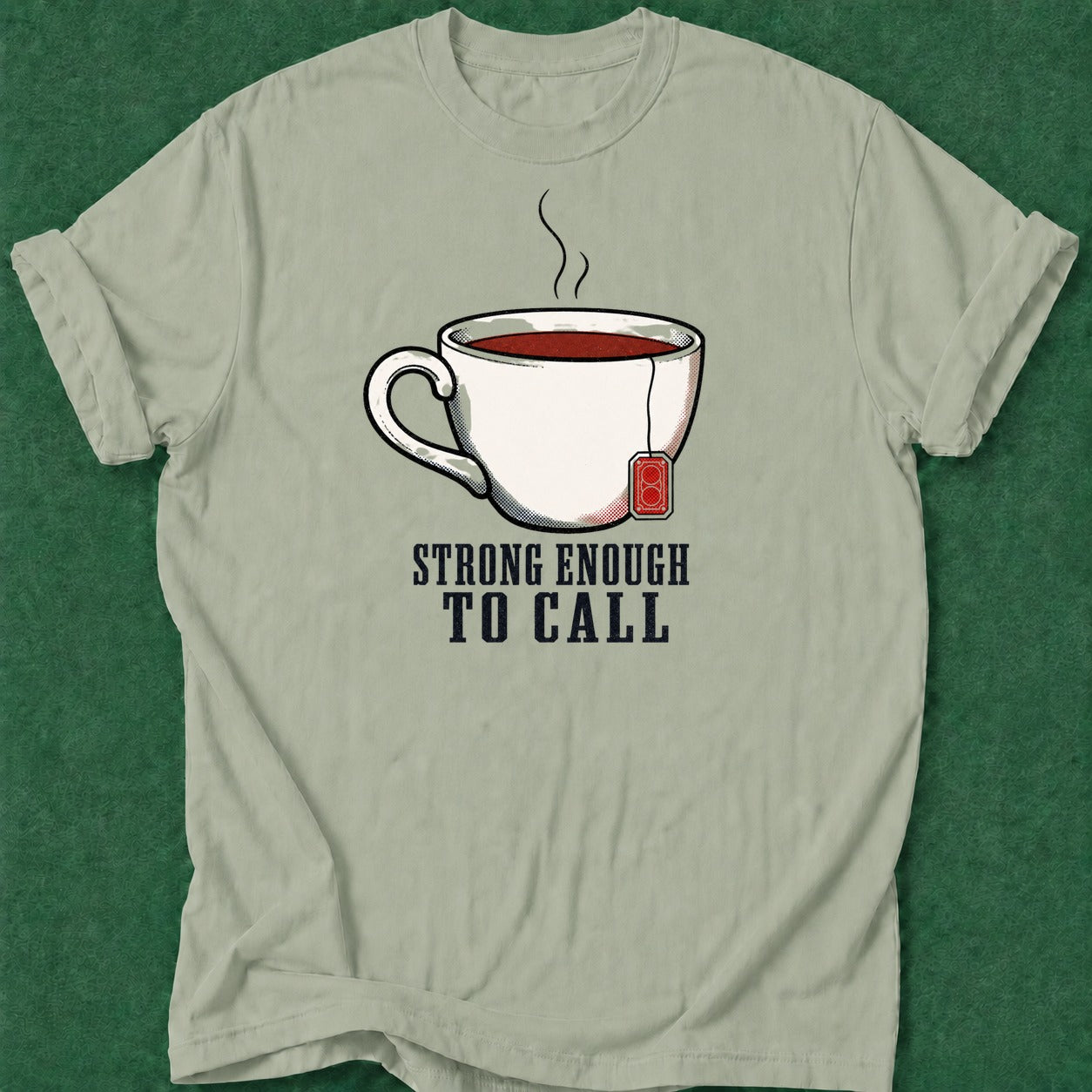 Dead Read Strong Enough to Call T-Shirt poker t-shirt design, dry humor tee, range, poker night, chip stack apparel