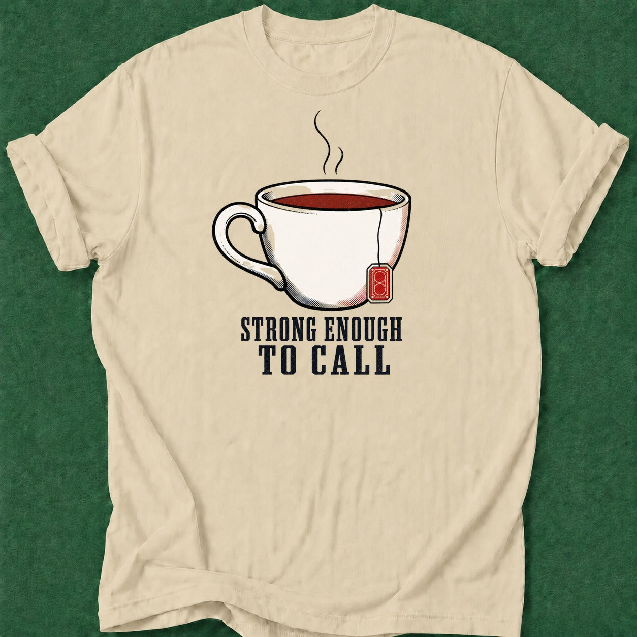 Dead Read Strong Enough to Call T-Shirt poker t-shirt design, dry humor tee, range, poker night, chip stack apparel