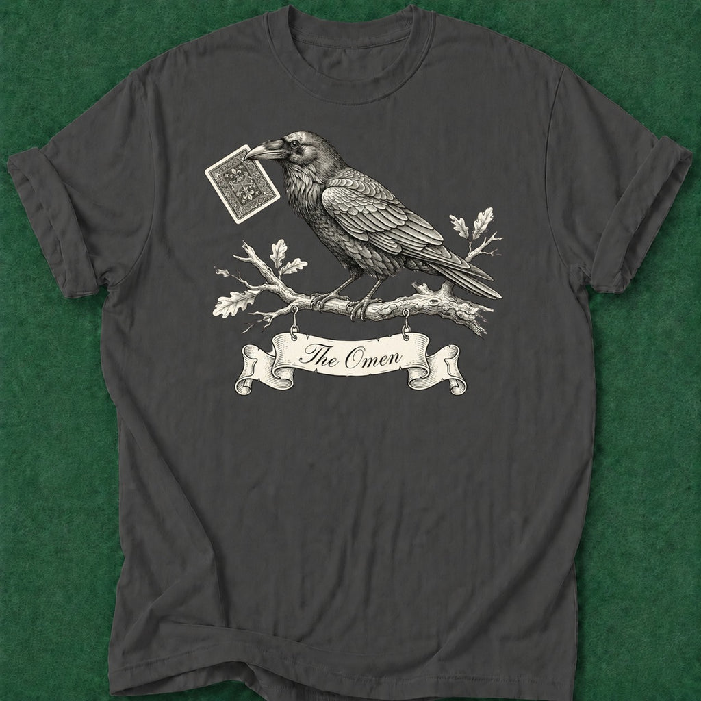 Dead Read The Omen T-Shirt poker t-shirt design, home game, card player gift, fortune, gift for gambler apparel
