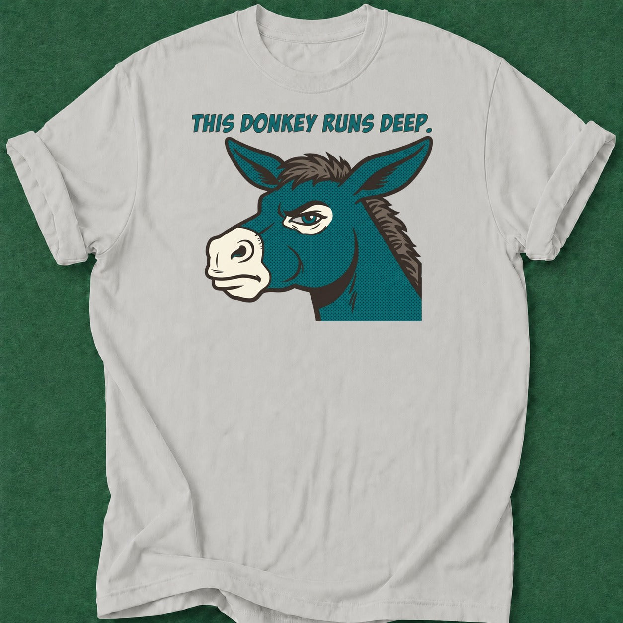 Dead Read This Donkey Runs Deep T-Shirt poker t-shirt design, poker room, poker gift, card player gift, hold em apparel