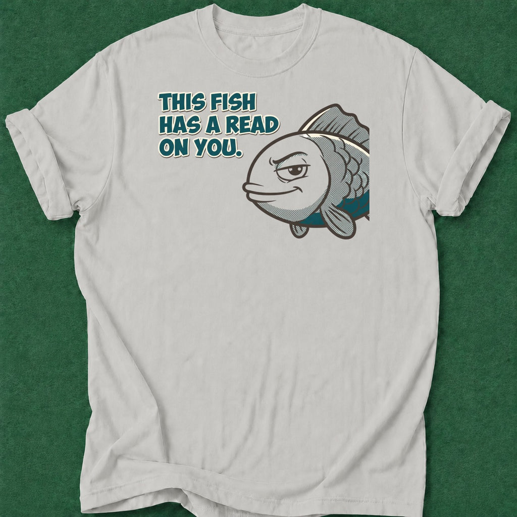 Dead Read This Fish T-Shirt poker t-shirt design, poker night, poker humor, hold em, card player gift apparel
