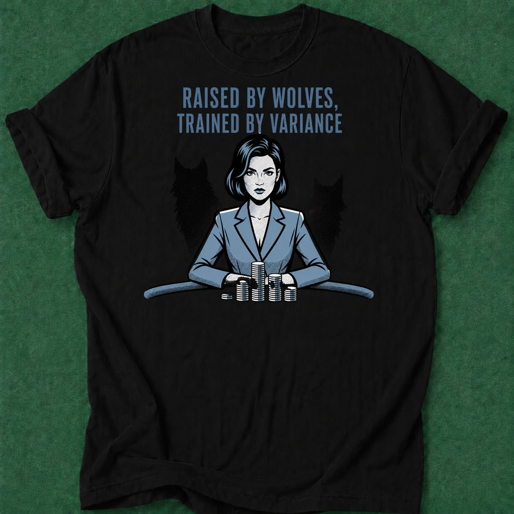 Dead Read Trained by Variance poker t-shirt design, card player gift, casino night, gambling gift, poker apparel apparel