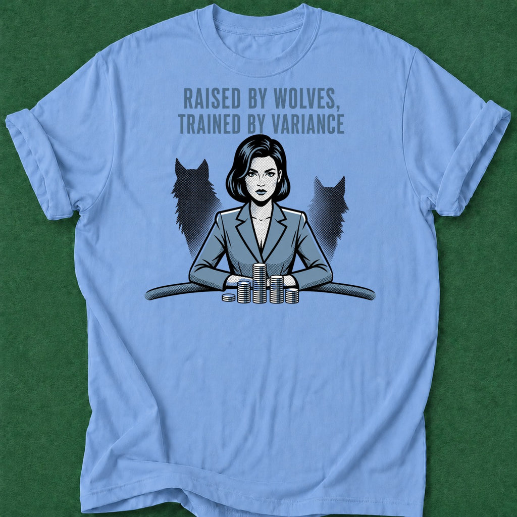 Dead Read Trained by Variance poker t-shirt design, card player gift, casino night, gambling gift, poker apparel apparel