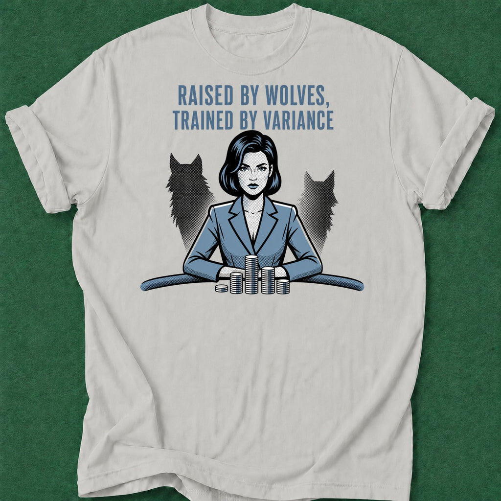 Dead Read Trained by Variance poker t-shirt design, card player gift, casino night, gambling gift, poker apparel apparel