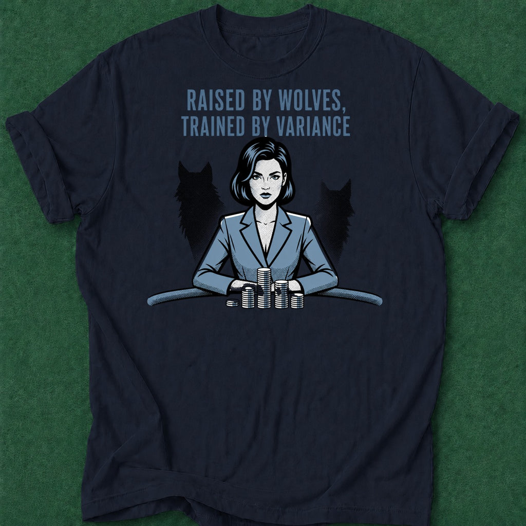 Dead Read Trained by Variance poker t-shirt design, card player gift, casino night, gambling gift, poker apparel apparel