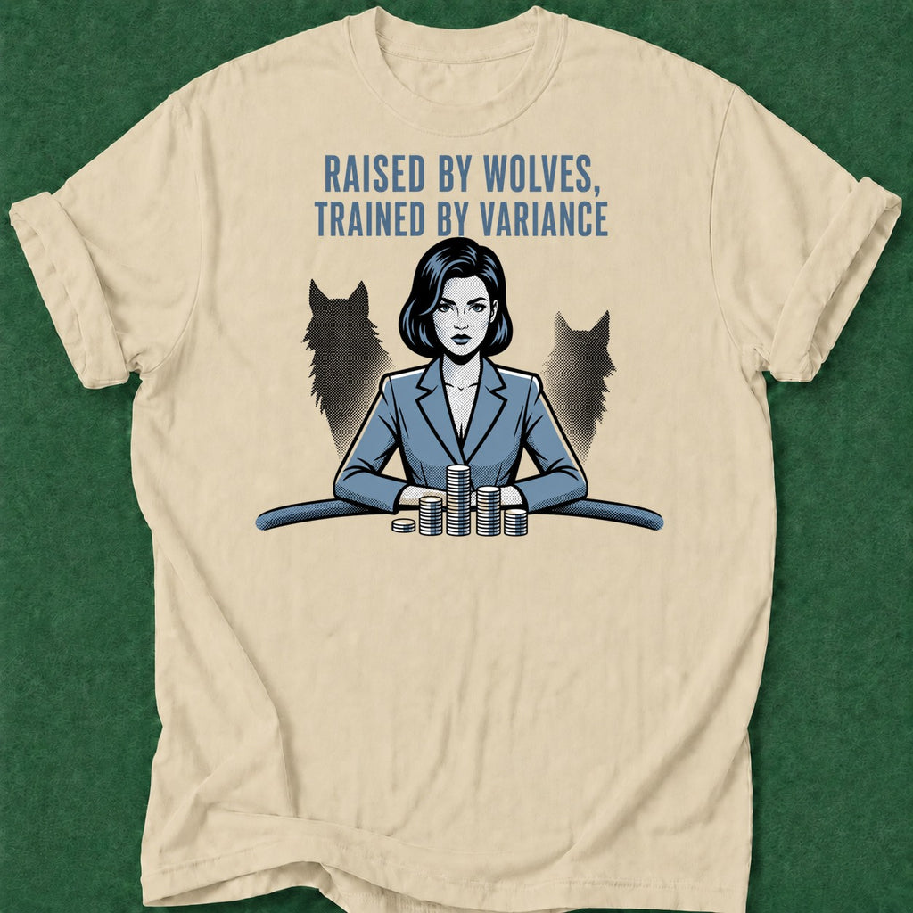 Dead Read Trained by Variance poker t-shirt design, card player gift, casino night, gambling gift, poker apparel apparel
