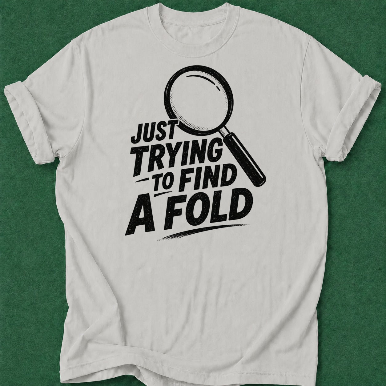 Dead Read Trying to Find a Fold T-Shirt poker t-shirt design, poker intuition apparel