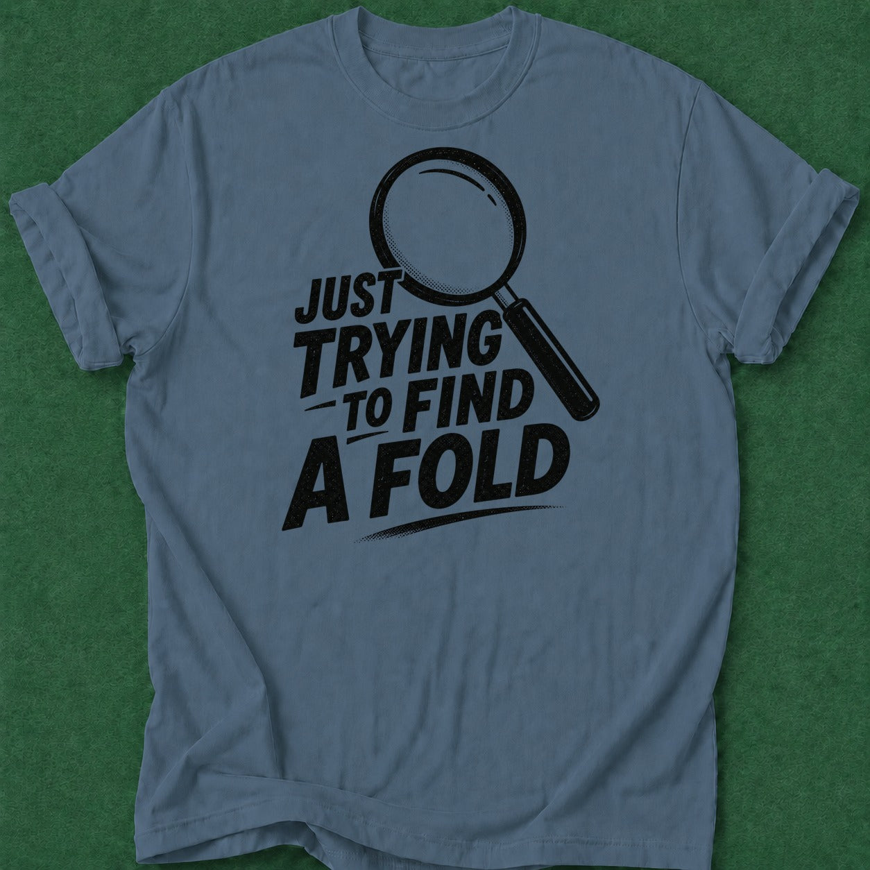 Dead Read Trying to Find a Fold T-Shirt poker t-shirt design, poker intuition apparel