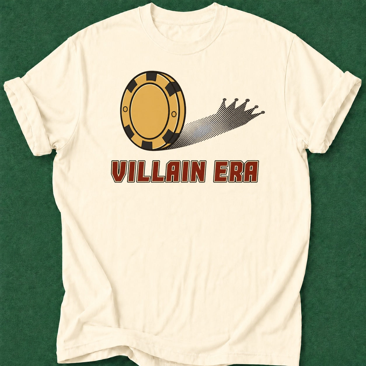Dead Read Villain Era poker t-shirt design, cash game, table talk, home game, range apparel