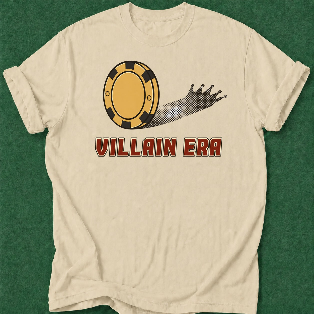 Dead Read Villain Era poker t-shirt design, cash game, table talk, home game, range apparel
