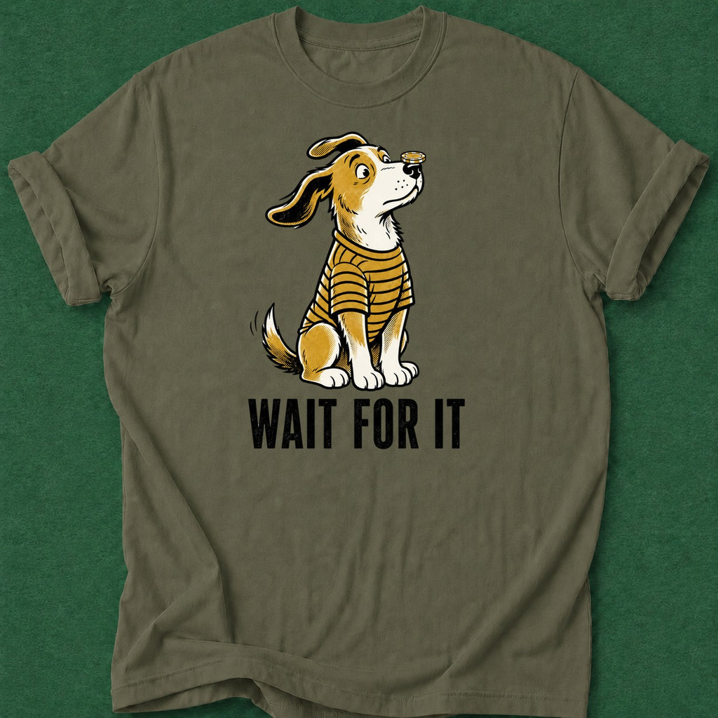 Dead Read Wait for It T-Shirt poker t-shirt design, range, poker apparel, vegas trip, poker room apparel