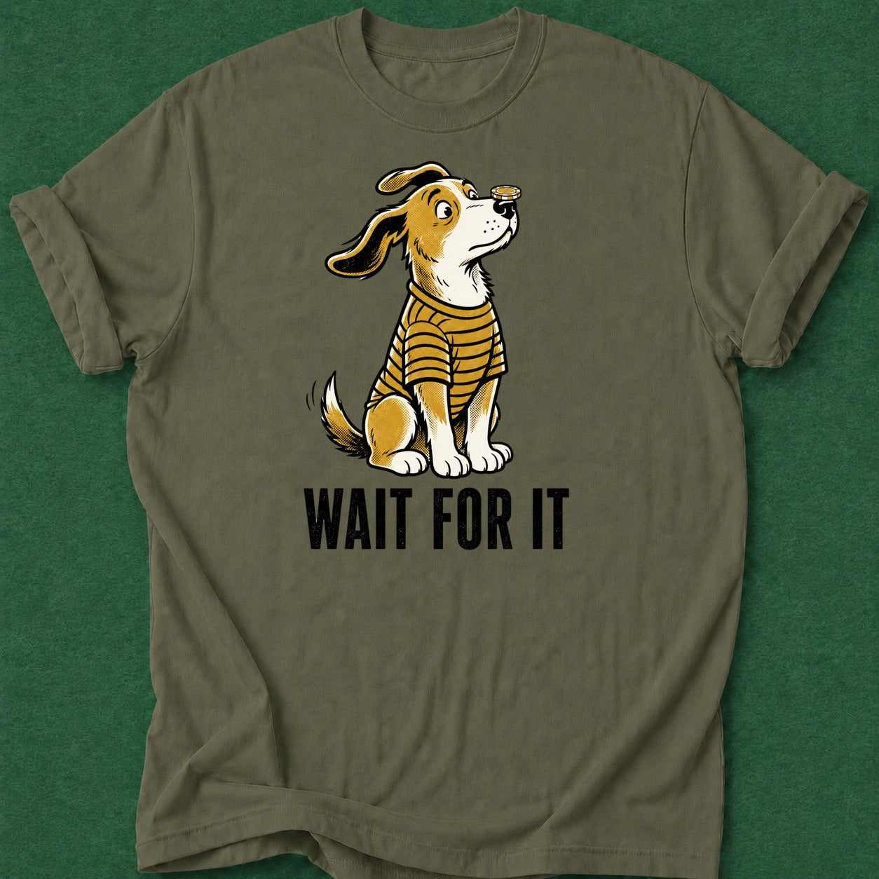 Dead Read Wait for It T-Shirt poker t-shirt design, range, poker apparel, vegas trip, poker room apparel