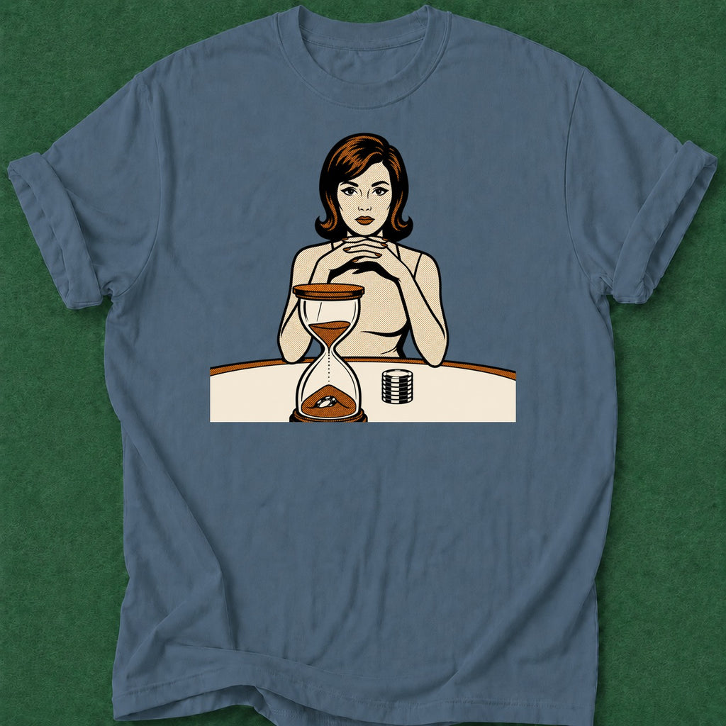 Dead Read Waiting T-Shirt poker t-shirt design, dry humor tee, grinder, table talk, home game apparel
