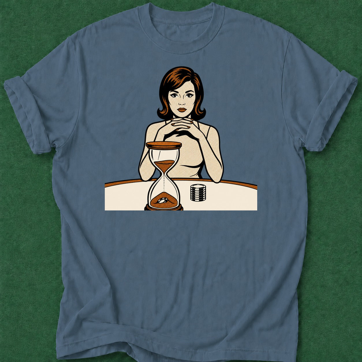 Dead Read Waiting T-Shirt poker t-shirt design, dry humor tee, grinder, table talk, home game apparel