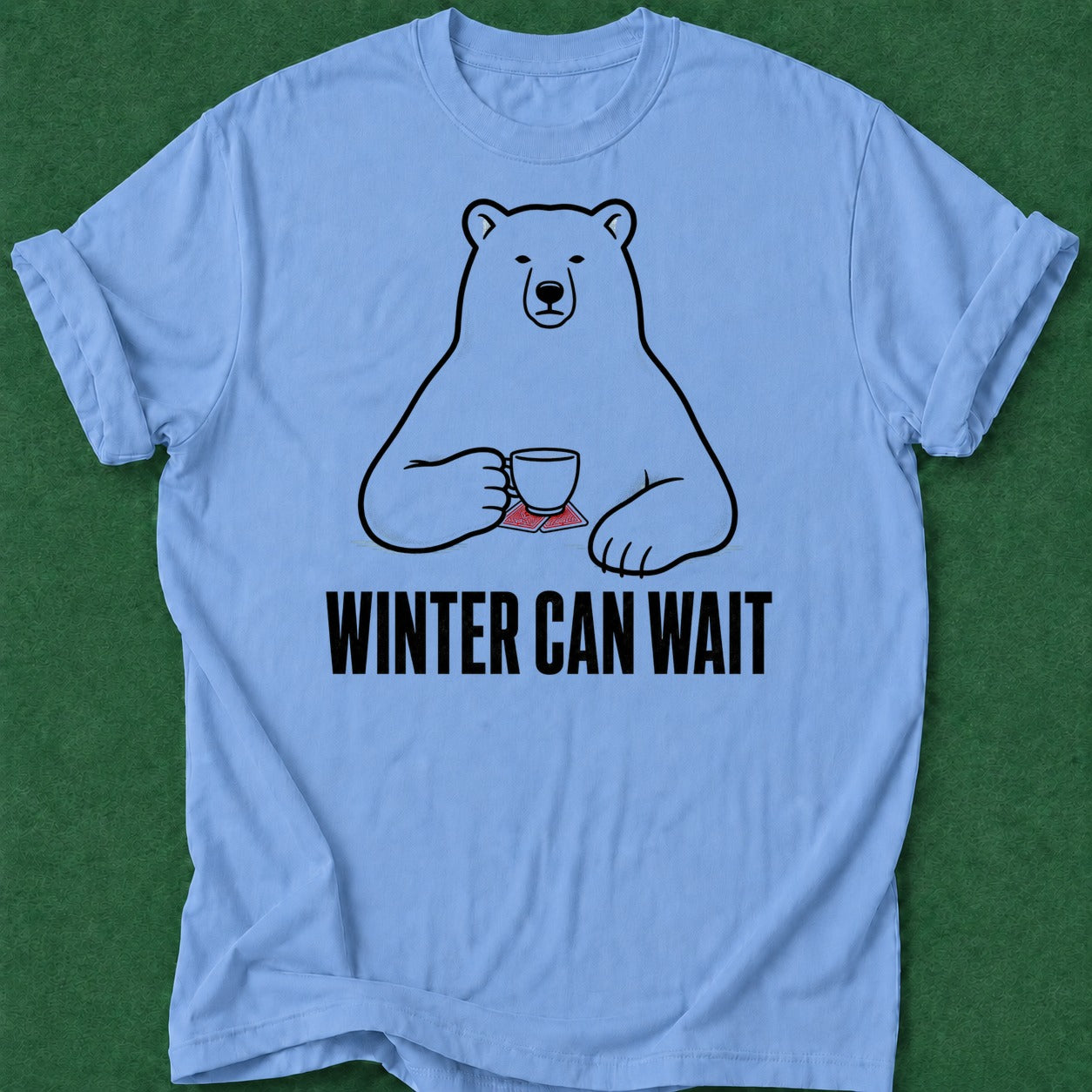 Dead Read Winter Wait T-Shirt poker t-shirt design, high stakes, bluff read, poker night, card player gift apparel