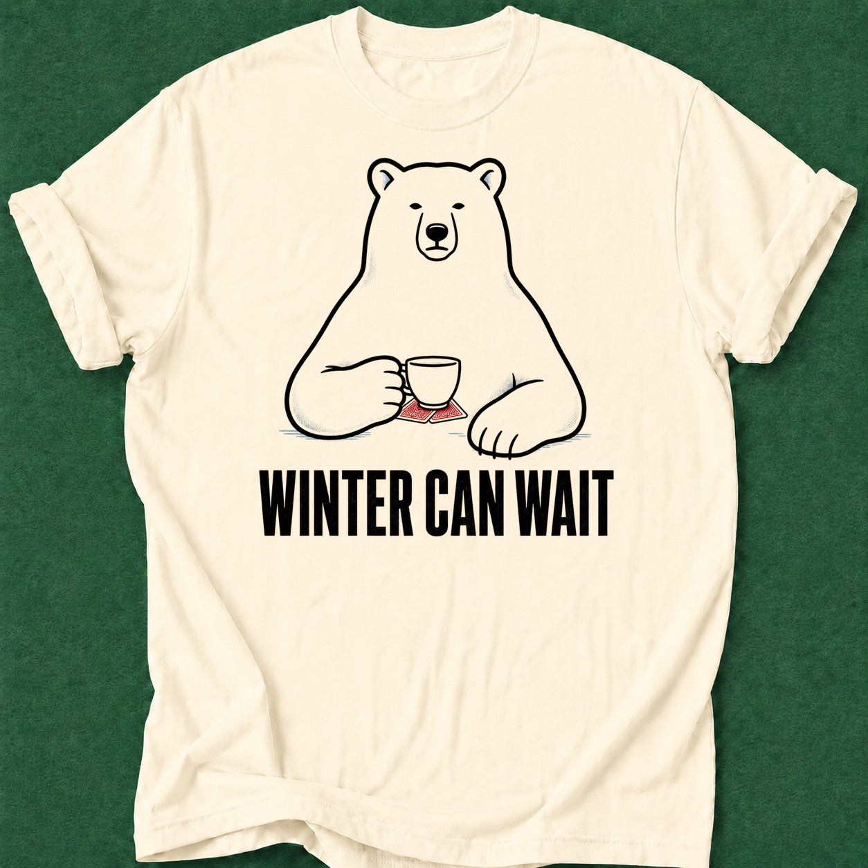 Dead Read Winter Wait T-Shirt poker t-shirt design, high stakes, bluff read, poker night, card player gift apparel