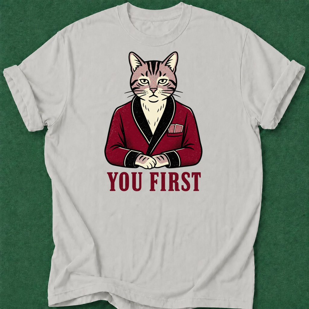 Dead Read You First T-Shirt poker t-shirt design, female poker player, dry humor tee, hold em, card player gift apparel