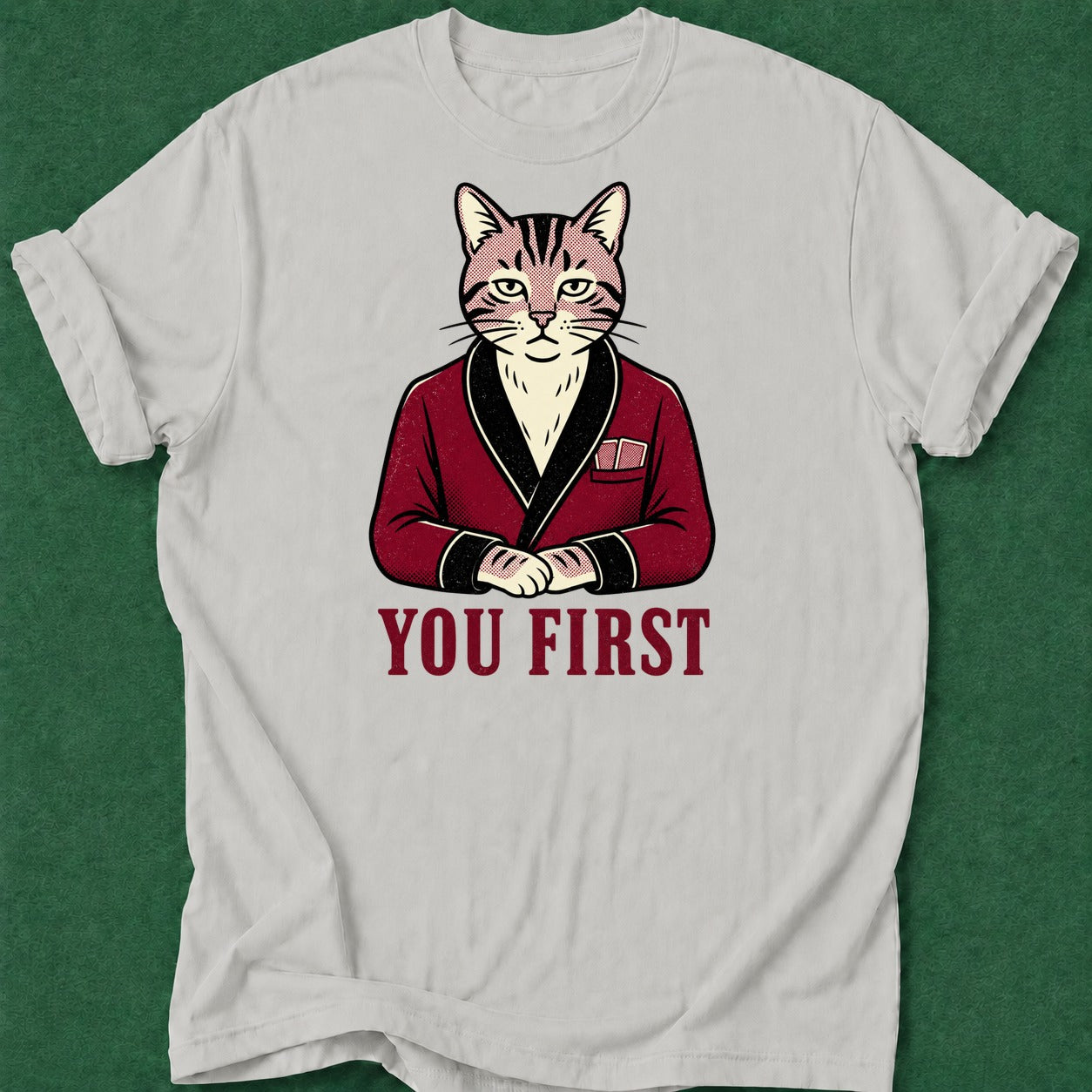 Dead Read You First T-Shirt poker t-shirt design, female poker player, dry humor tee, hold em, card player gift apparel