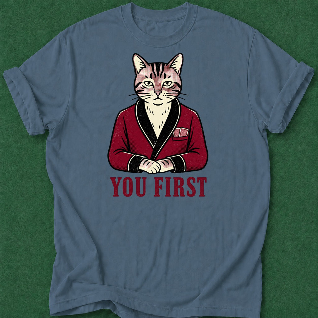 Dead Read You First T-Shirt poker t-shirt design, female poker player, dry humor tee, hold em, card player gift apparel