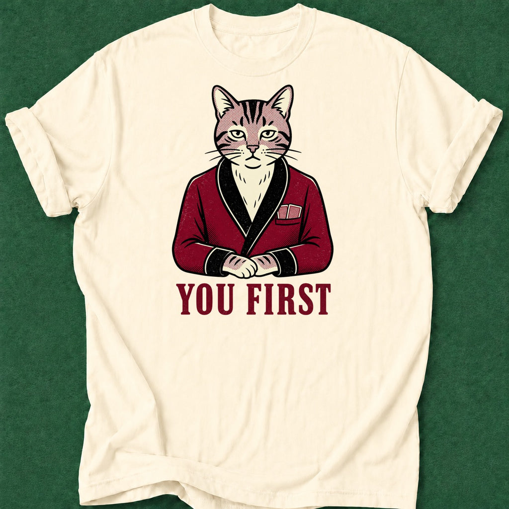Dead Read You First T-Shirt poker t-shirt design, female poker player, dry humor tee, hold em, card player gift apparel