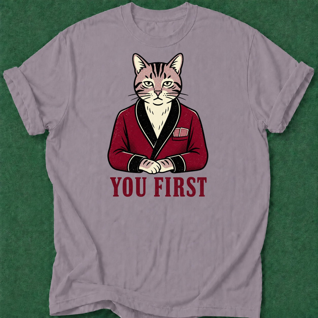 Dead Read You First T-Shirt poker t-shirt design, female poker player, dry humor tee, hold em, card player gift apparel