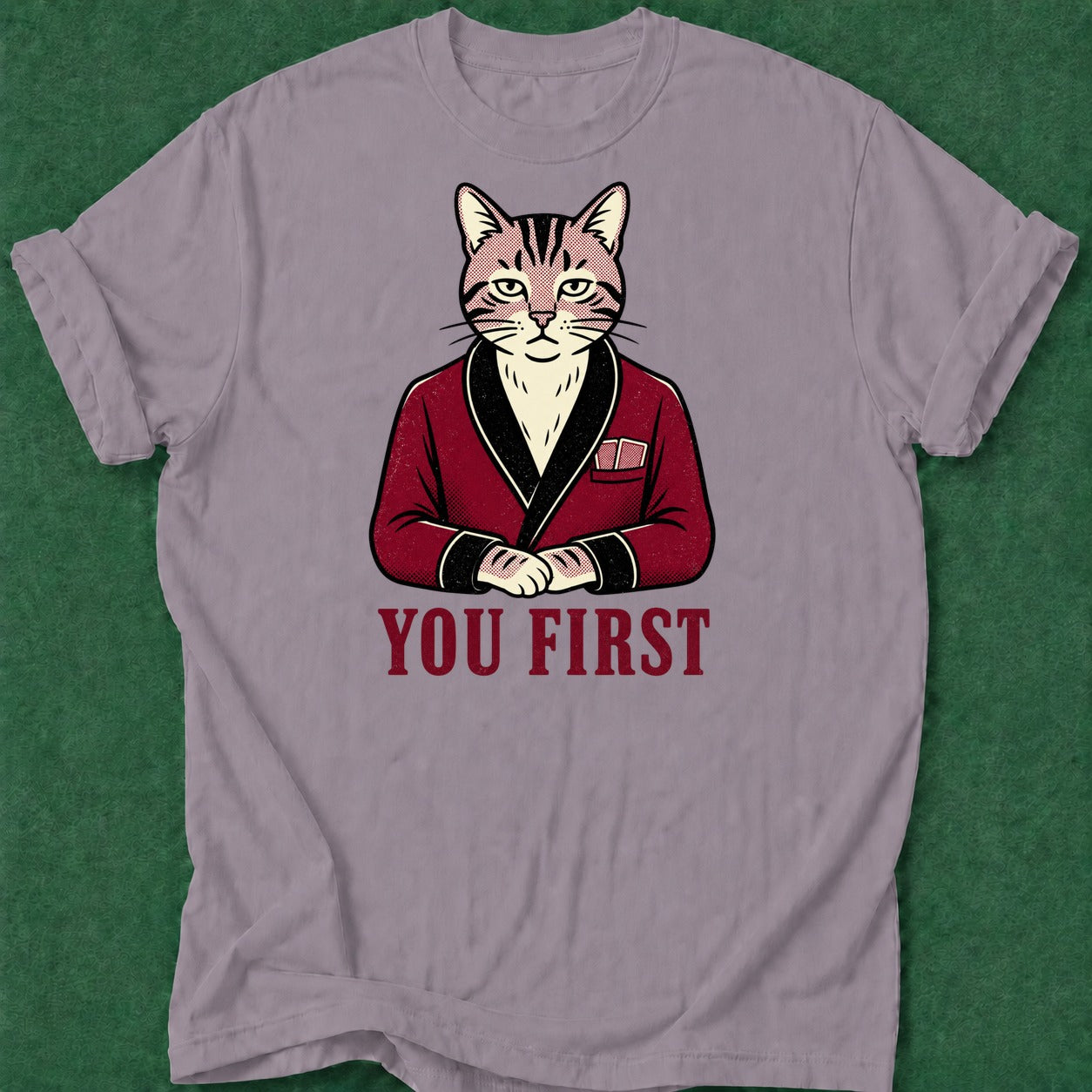Dead Read You First T-Shirt poker t-shirt design, female poker player, dry humor tee, hold em, card player gift apparel