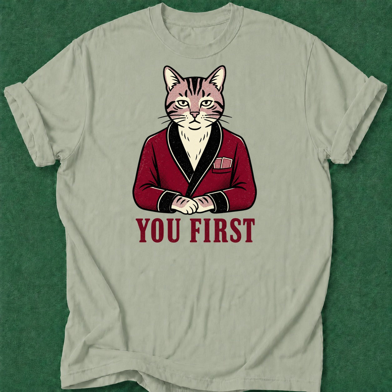 Dead Read You First T-Shirt poker t-shirt design, female poker player, dry humor tee, hold em, card player gift apparel
